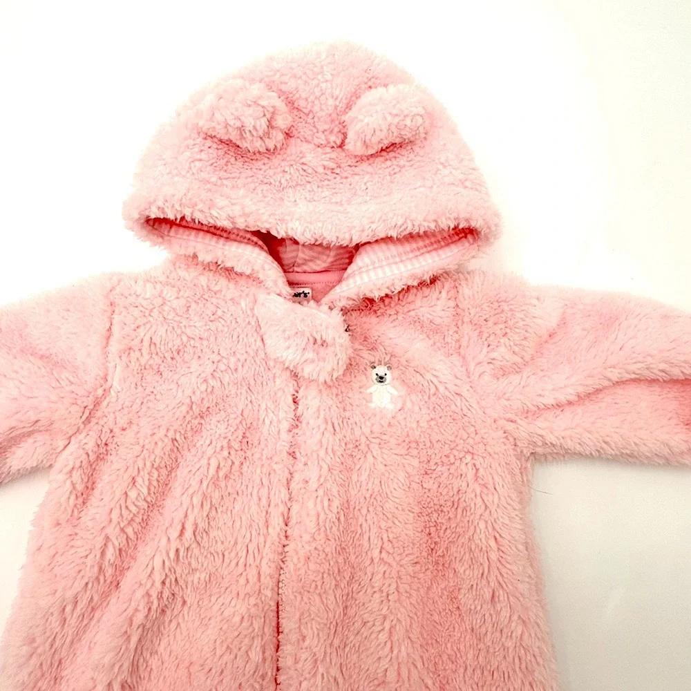 Carter's‎ Blush Pink Hooded Footie